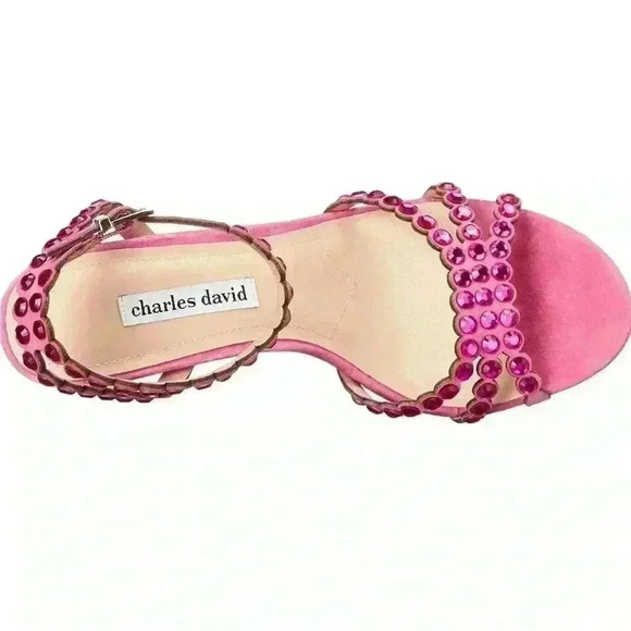 NWT CHARLES DAVID WOMEN’S PENELOPE HEELED SANDAL - Picture 6 of 14